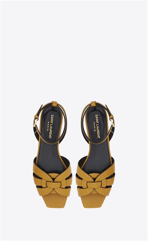 ysl tribute sandal 2015|ysl tribute sandals flat.